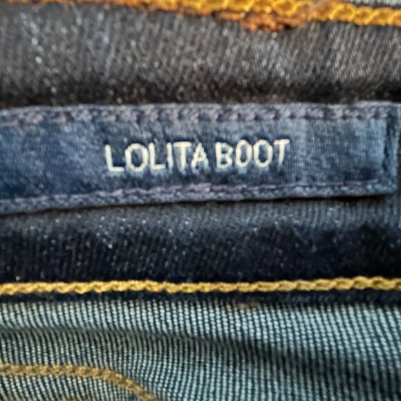 LUCKY BRAND Lolita Boot Cut dark wash jeans 10/30 A - Picture 4 of 10